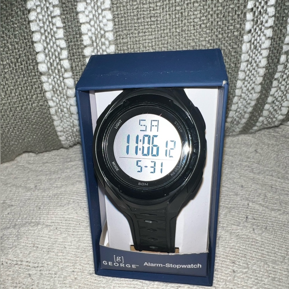George Black Alarm Stopwatch